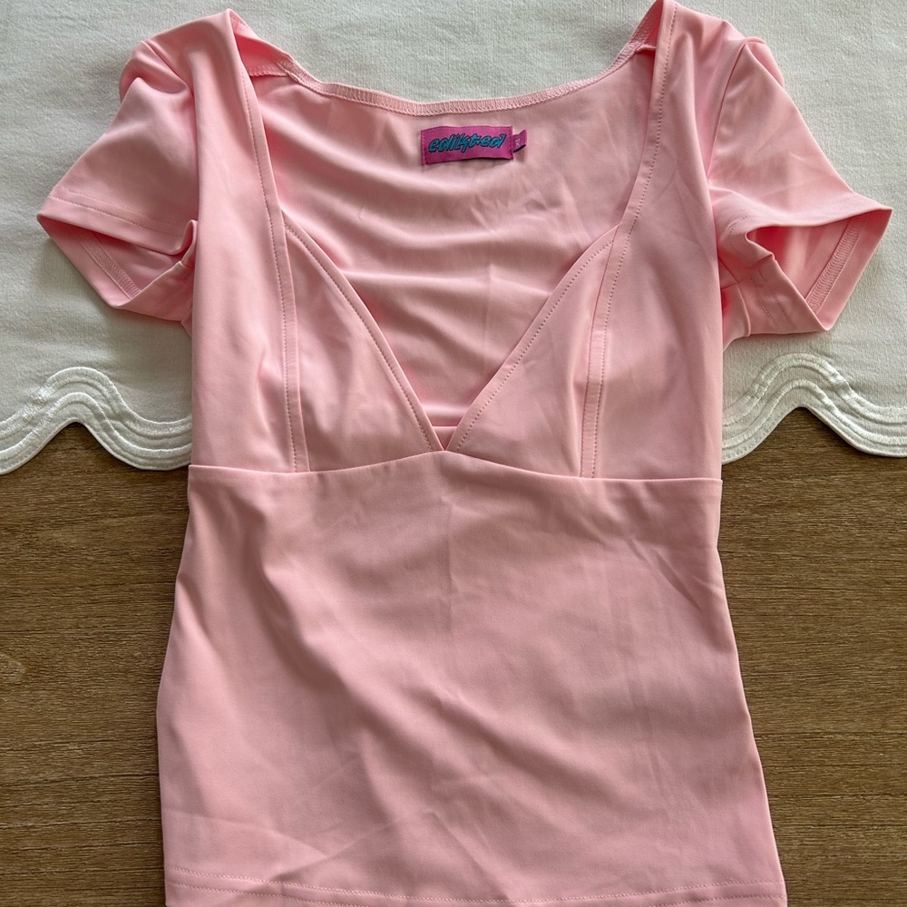 Edikted Pink Top